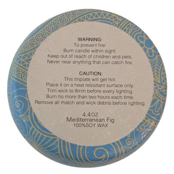 Candle Gift Set Soy Essential Oil 4 Piece Aromatherapy Fig Lemon Lavendar Spring - Picture 6 of 13